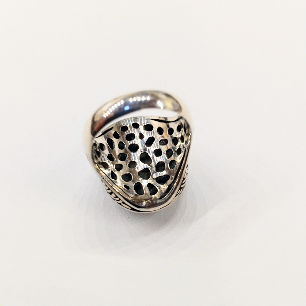 Sterling Silver Medieval Cross Design Unisex Ring Size 8 - Picture 3 of 5